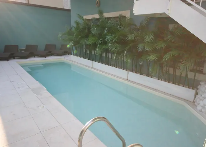 海滩天堂住宅酒店 4* 里米尼